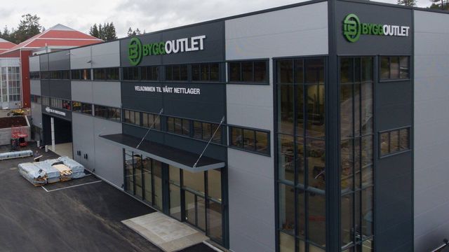 Norges første byggeoutlet åpnet i Ytre Enebakk