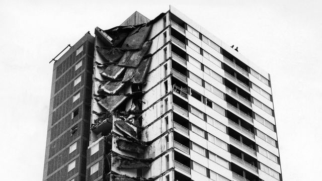Utrygg byggemetode: Eksperter frykter at hundrevis av britiske høyblokker kan kollapse