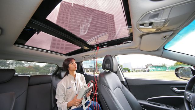 Kia og Hyundai får solceller på taket til neste år