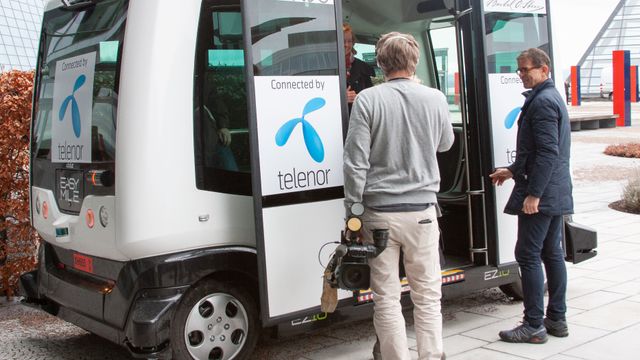 Telenor åpner 5G-test i Kongsberg