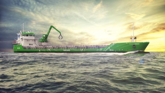 Bygger om bulkskip til hybrid: Skal kunne seile 30 minutter på batterier