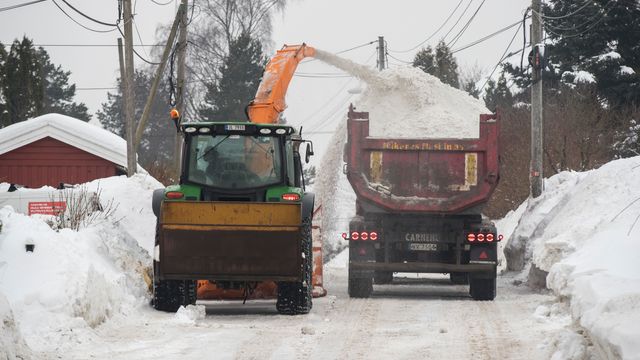 Oslo kommune får ros for snøbrøytingen sist vinter