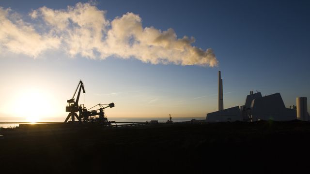 Danskenes kullforbruk stupte i fjor