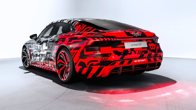 Audis elektriske sportsbil lanseres i dag