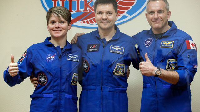 Denne gangen gikk det bra: Tre astronauter sendt ut til Den internasjonale romstasjonen