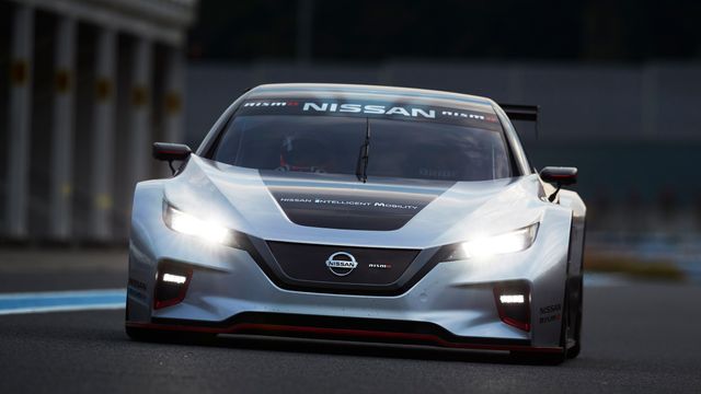 Nissan har bygget racerbilutgave av Leaf