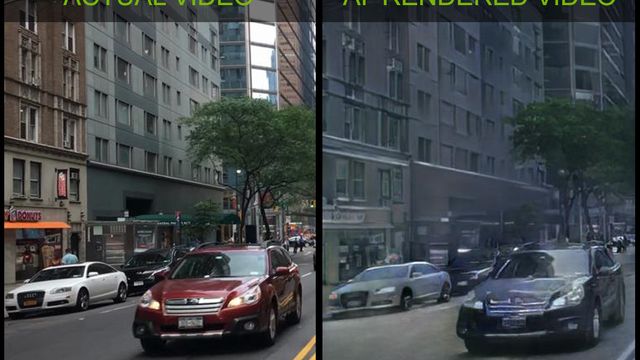 Se video: Nvidia laget superrealistisk datagrafikk fra videoopptak ved hjelp av kunstig intelligens