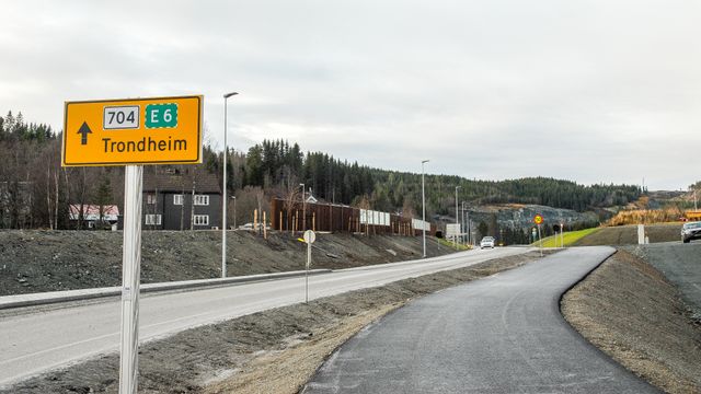 Fredag åpnet nyveien mellom Klæbu og Trondheim