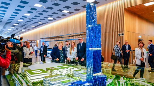Røkkes blå tårn på Fornebu viser seg å ha 40 etasjers hotell