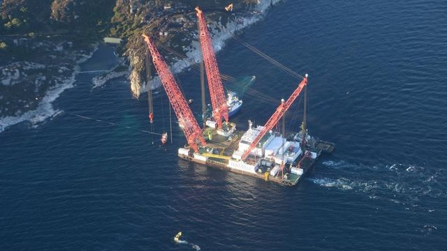 KNM Helge Ingstad – Her er bergingsoperasjonen trinn for trinn