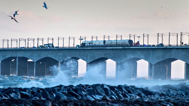 Kombinasjonen av togets fart og vindstyrken kan ha forårsaket ulykken på Storebælt-broen