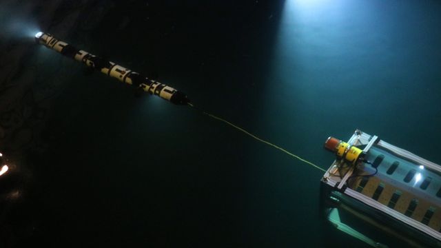 Nyutviklet slangerobot skal inspisere og reparere 300 meter under vann