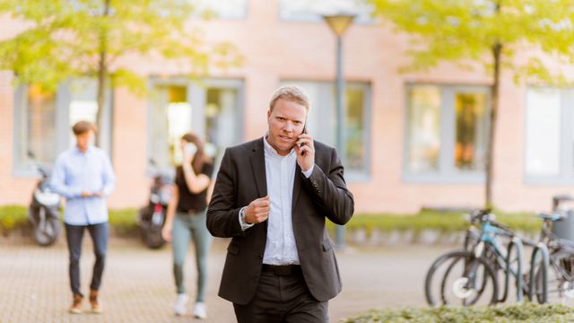 Har mesteparten av trafikken i 800-båndet