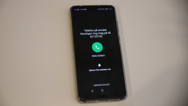Hva gjør du hvis telefonen din er borte?