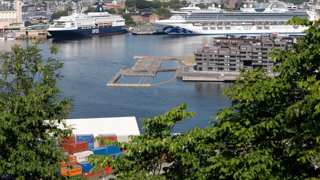 Det ventes 125 cruiseskip til Oslo i år