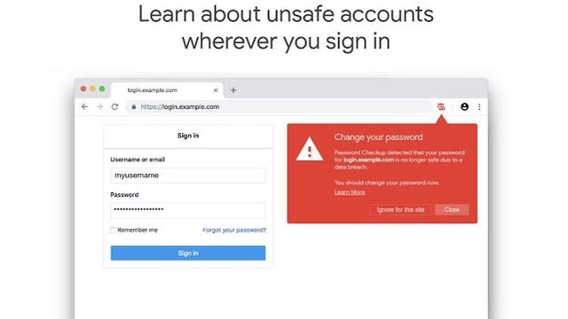 Nå kan Chrome automatisk sjekke om passordene dine har lekket på nettet