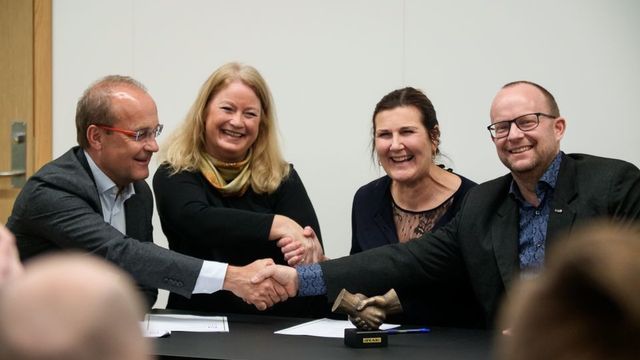 Nye Veier har signert kontrakt i Trøndelag med Peab og Cowi