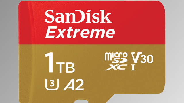 De første microSD-kortene på én terabyte har ankommet