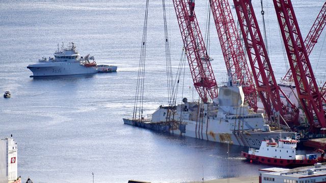 Leverer KNM Helge Ingstad på søndag