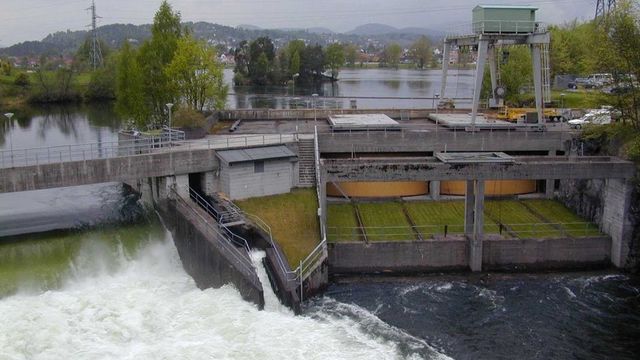 Strømproduksjonen i januar: 5,9 prosent lavere enn på samme tid i fjor