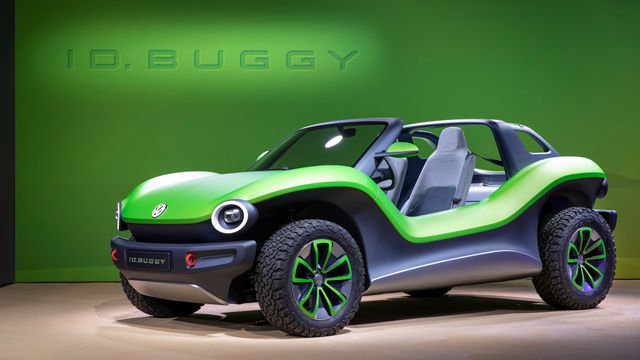 Volkswagen viste frem elektrisk Buggy