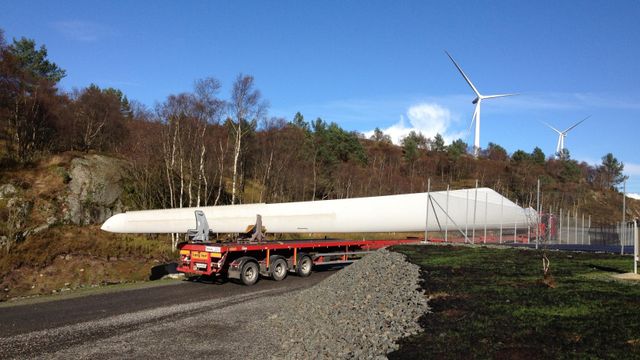 Zürich kommune kjøper vindpark i Rogaland