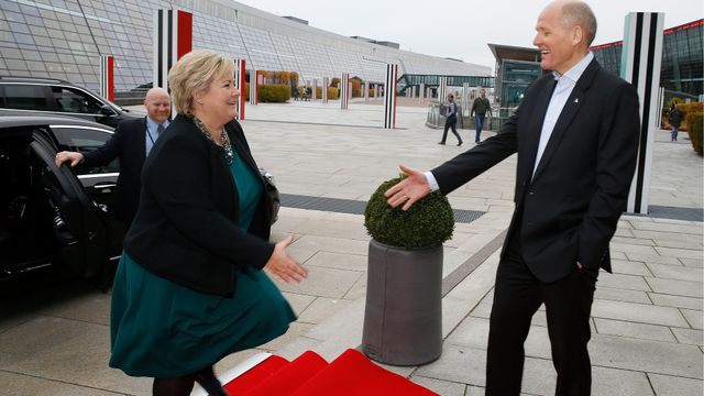 Antenner på rød løper