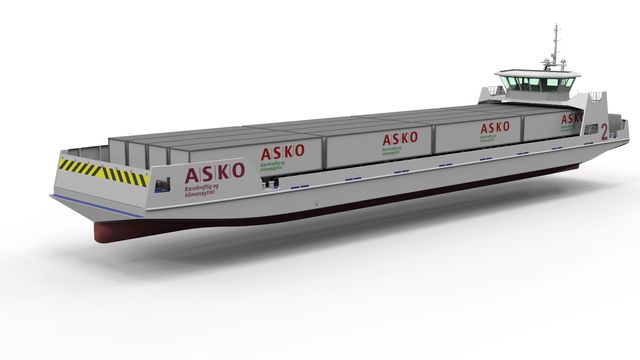 Asko får Enova-støtte til å utvikle autonome transportferger