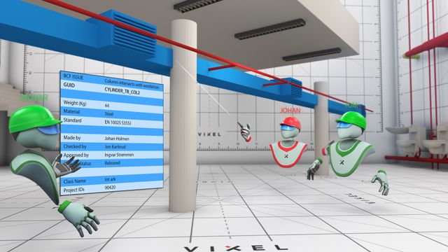 Med Vixels VR-program kan du ha virtuelle planleggingsmøter i 1:1-format