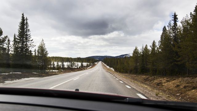 Også i Sverige finnes de dårligste veiene i distriktene