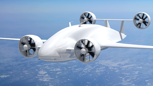 Autonom drone flyr fort og høyt, og løfter tungt