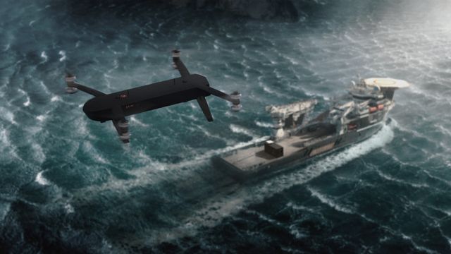 Bellona vil frakte søppel til skip til havs med droner