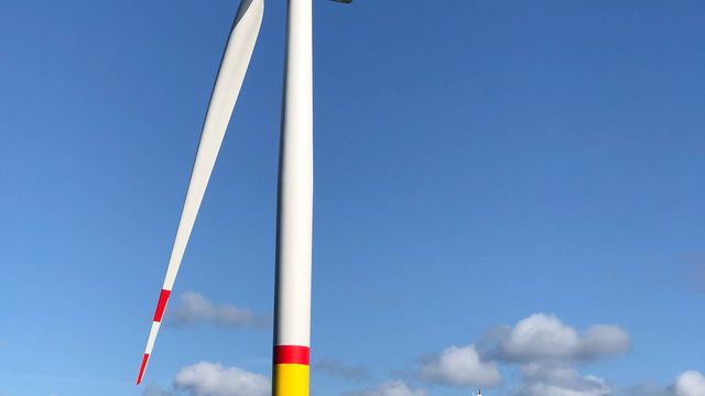 60 vindturbiner leverer strøm til 400.000 tyske hjem