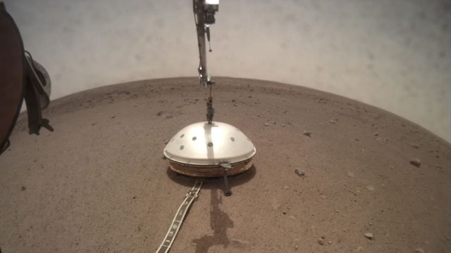 Mars-skjelv kan være registrert for første gang
