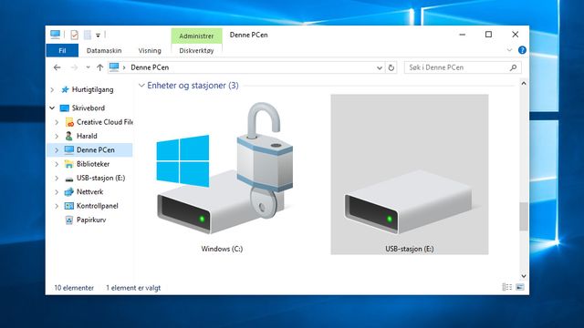 Eksterne lagringsenheter kan blokkere kommende Windows-oppdatering