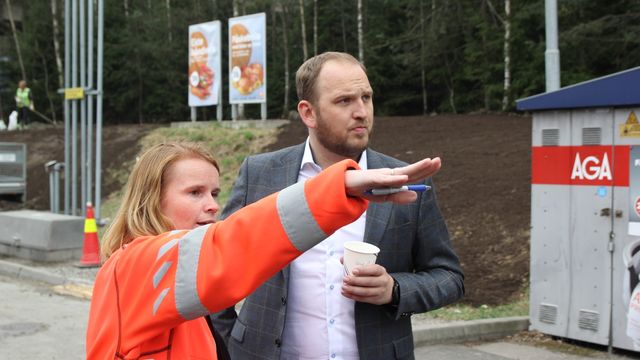 Statsråden tok en titt på framtidens veier i østre Oslo