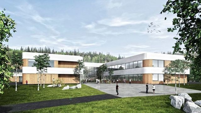 Veidekke bygger skole i Røyken