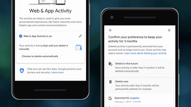Nå gjør Google det mulig å automatisk slette personlig datahistorikk