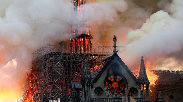 Kraftig blyforurensning rundt Notre-Dame etter brannen