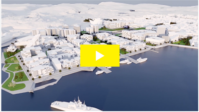 Cowi vil kopiere bydel i Kristiansand og lage en flytende smartby