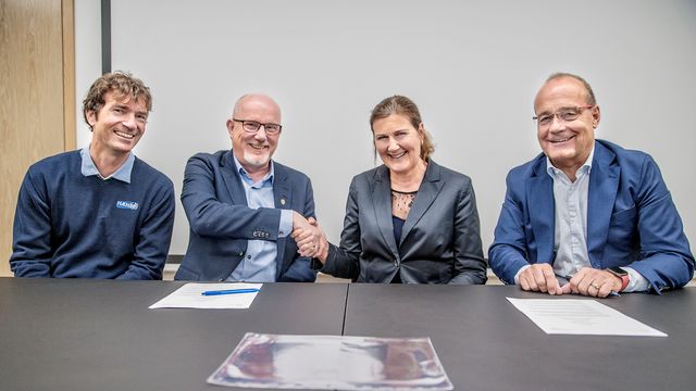 I dag signerte Nye Veier kontrakten på 4 milliarder som skal gi ny E6 mellom Kvithammar og Åsen