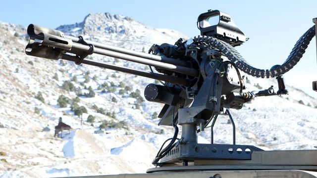 Forsvaret vurderer gatling-mitraljøse på kjøretøy for første gang