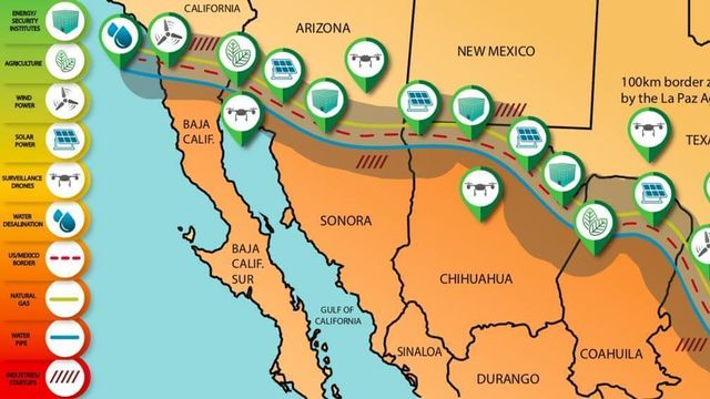 Forskere vil erstatte Trumps mur med en energikorridor
