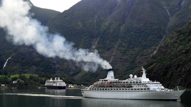 Cruiseflåten er fem ganger verre enn andre skip – og utslippene når land