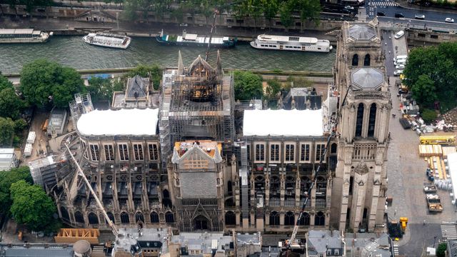 Sjefarkitekt: Notre-Dame kan fortsatt falle mer sammen