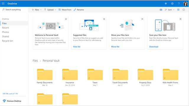 Øker sikkerheten: Microsoft OneDrive får et eget «hvelv» for de mest sensitive filene dine