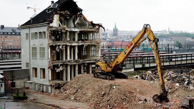 Byggebransjen er fortsatt avfallsversting. Står for 40 prosent av alt avfall i Norge