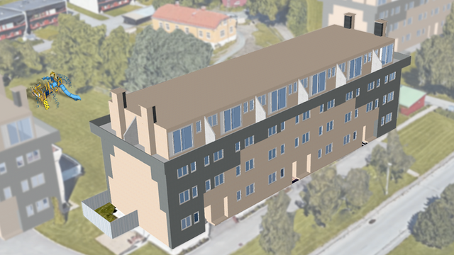 3D-modeller i borettslag skal gi smartere oppussing