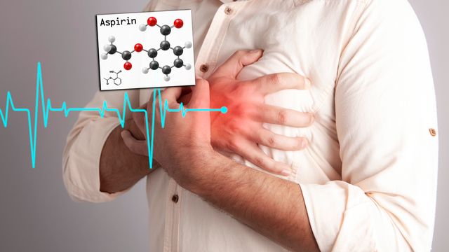 Studie: Kun de som har hatt hjerteinfarkt har nytte av å forebygge med aspirin