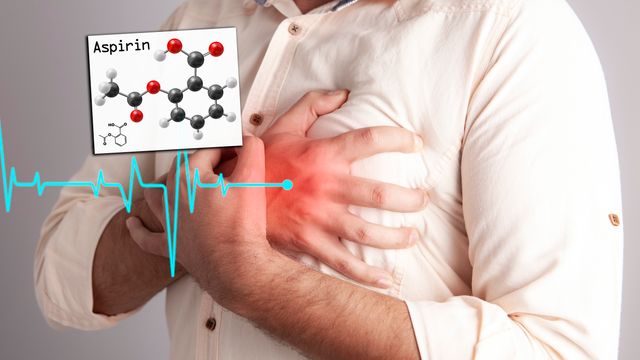 Studie: Kun de som har hatt hjerteinfarkt har nytte av å forebygge med aspirin